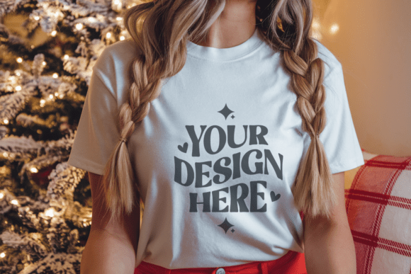 Download Holiday Bella Canvas Shirt Mockup - Premium Resources