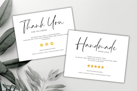 Download Business Thank You Cards Template - Thank you cards Collection