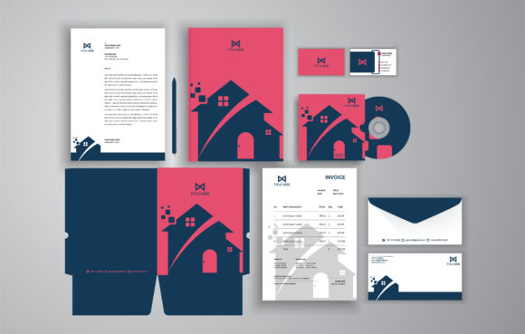 Download Branding Design Template for Architect - Brand Collection