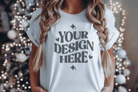 Download Holiday Bella Canvas Shirt Mockup - Premium Resources